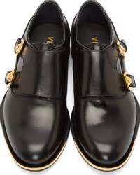 versace double monk strap black|Versace Spazzolato Leather Shoes Double Monk Strap .